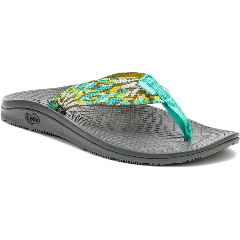 chaco Women's Classic Flip Flop Flare Caribbean