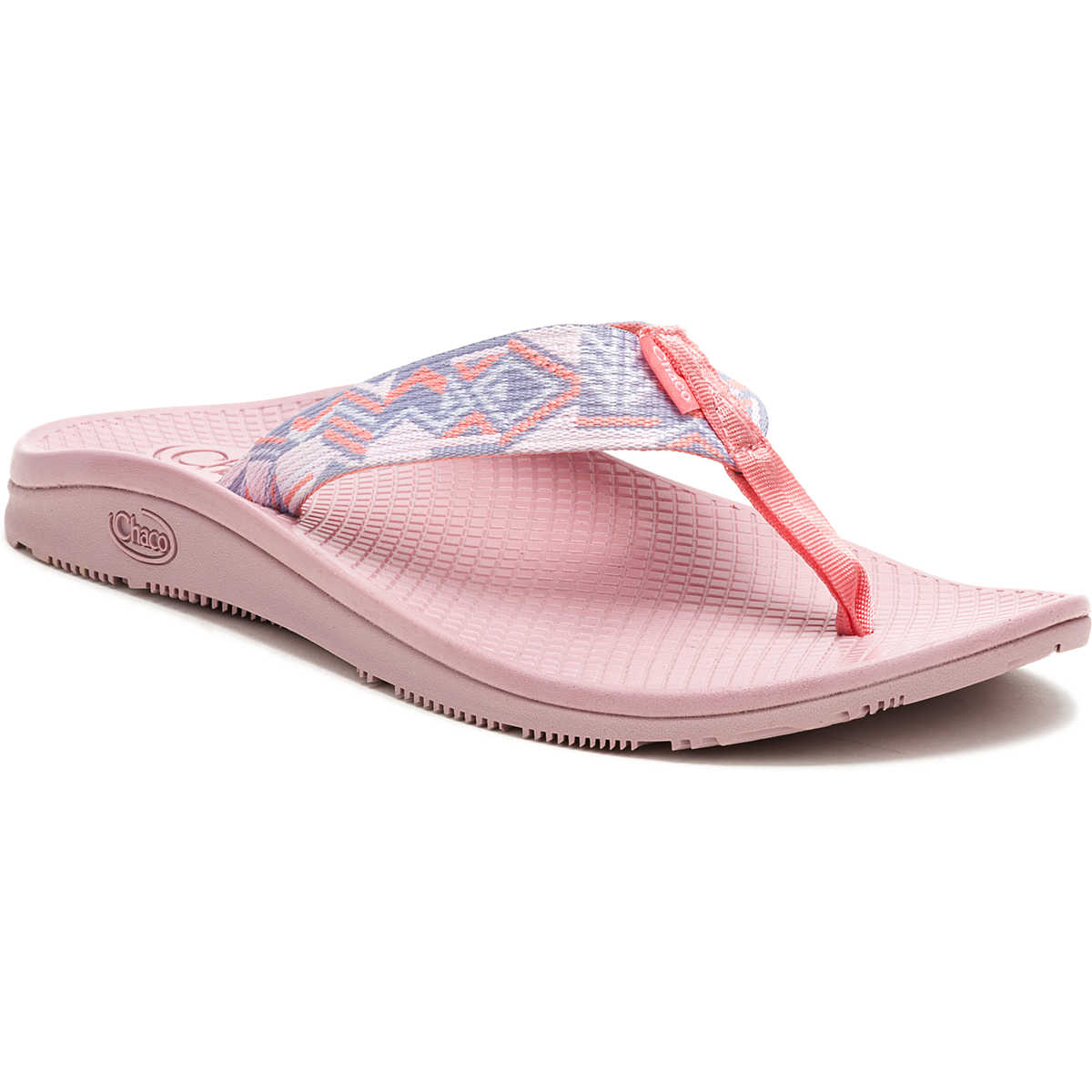chaco Women's Classic Flip Flop Paddle Lilac Blush