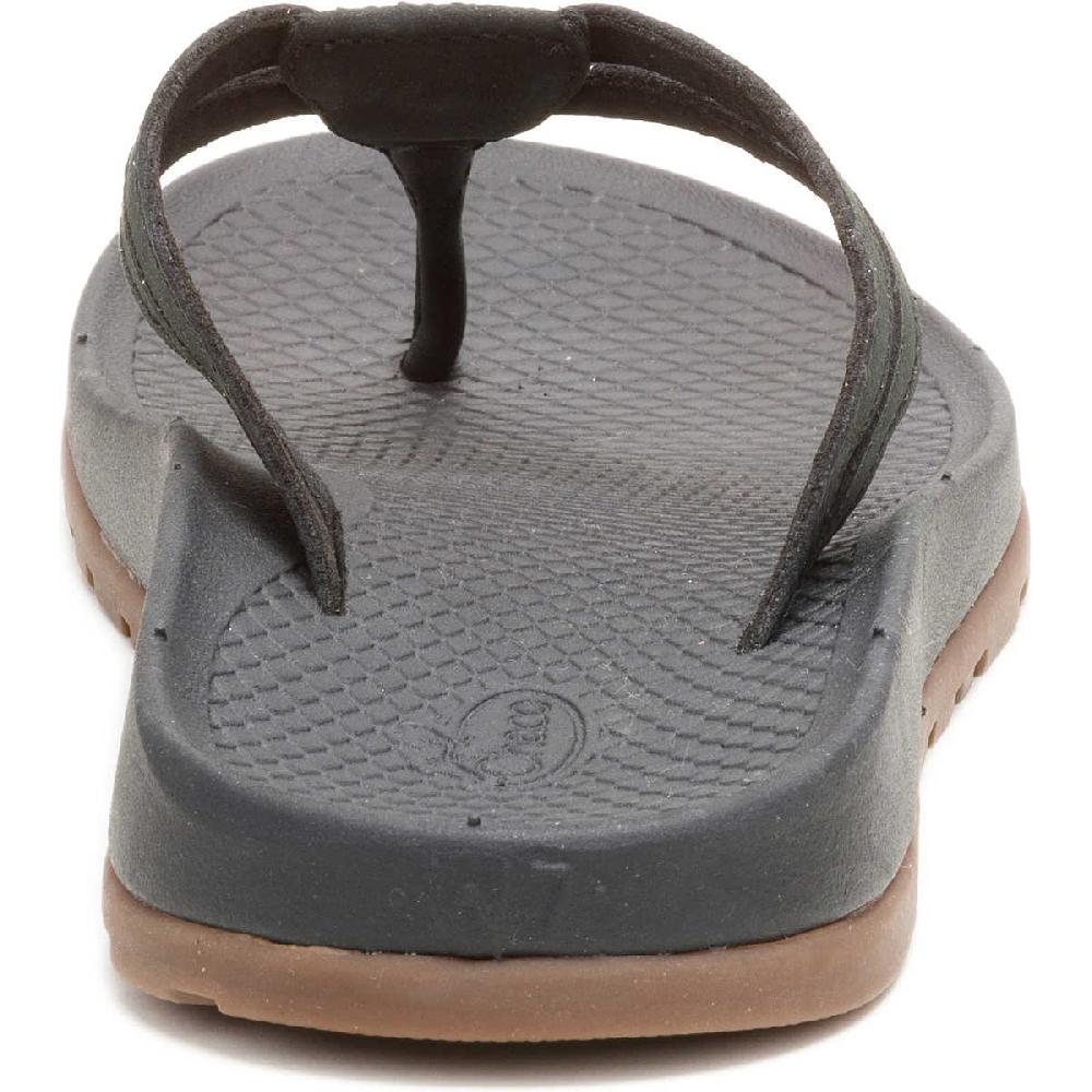 Chaco Women's Lowdown Leather Flip Flop Black