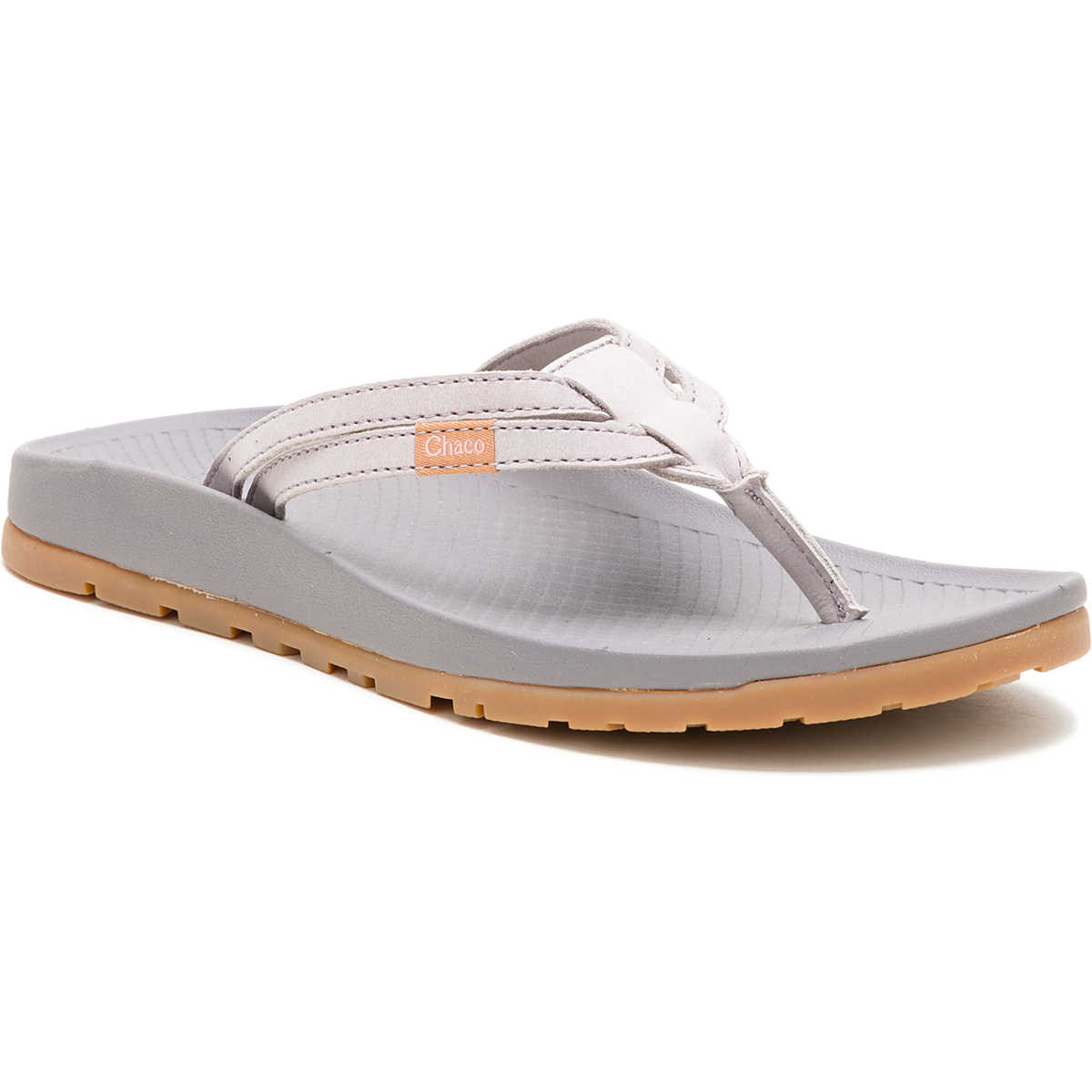 chaco Women's Lowdown Leather Flip Flop Windswept