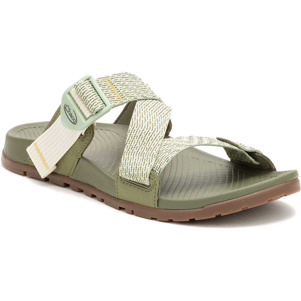 chaco Women's Lowdown Slide Meadow Laurel Green