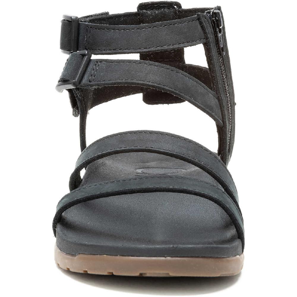Chaco Women's Lowdown Strappy High Sandal Black