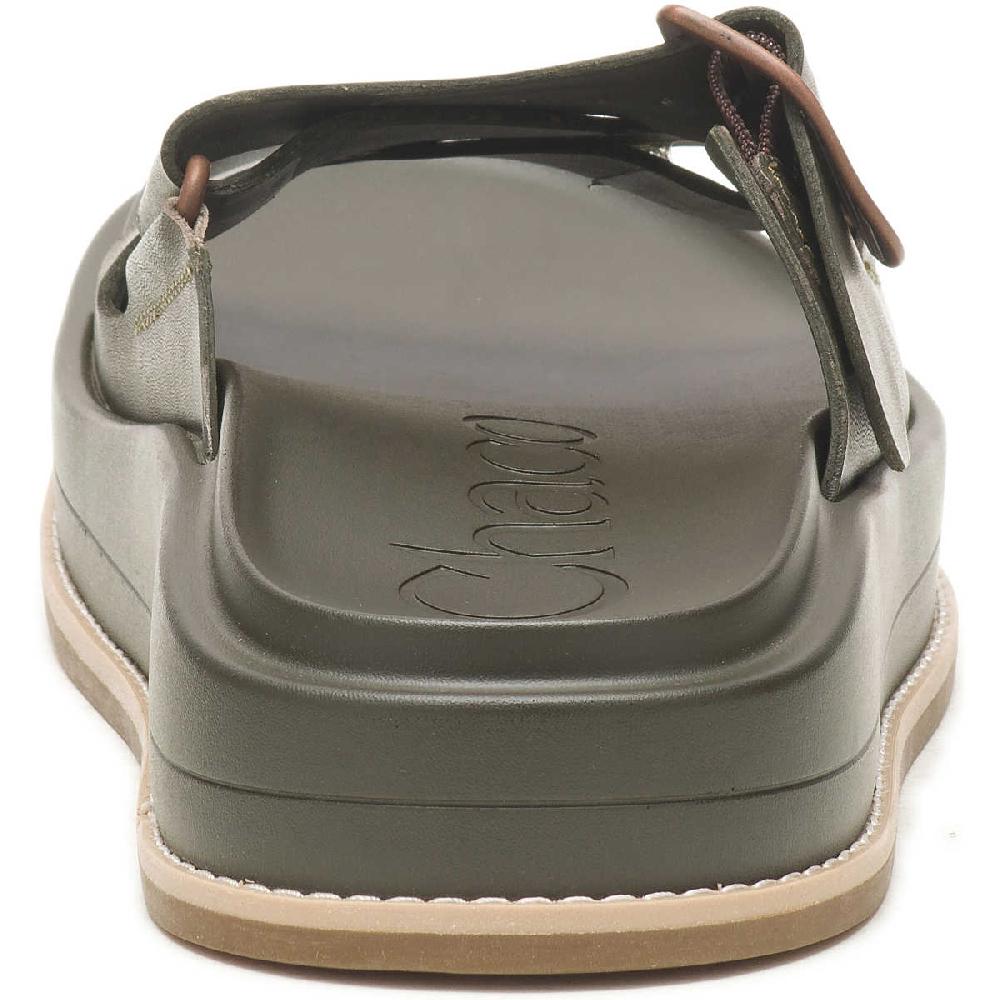 Chaco Women's Townes Slide Midform Olive Night