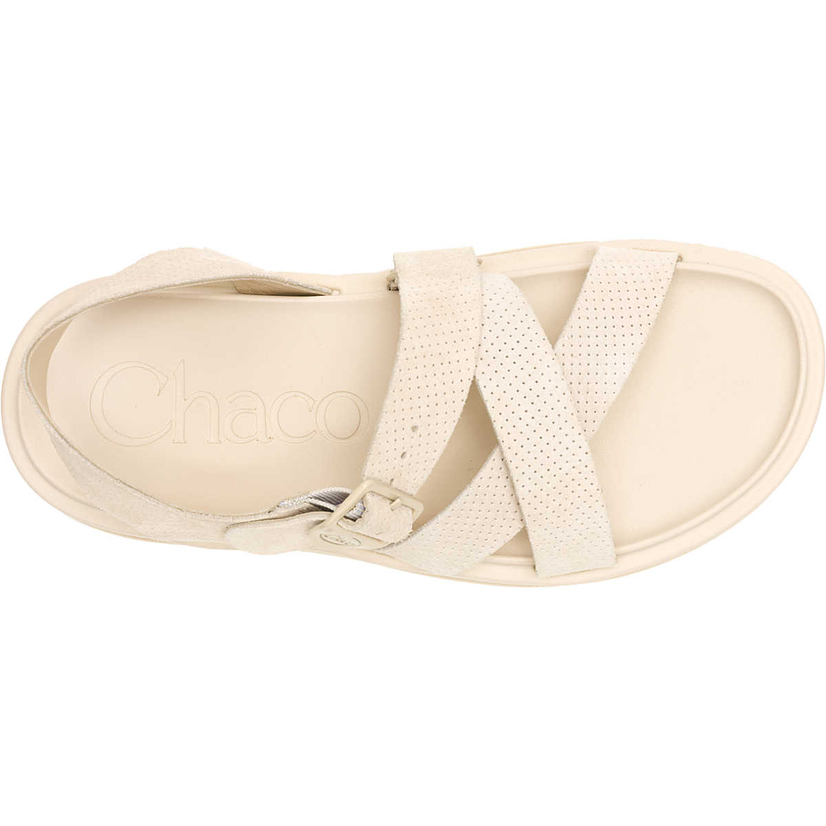 Chaco Women's Townes Suede Midform Sandal Khaki