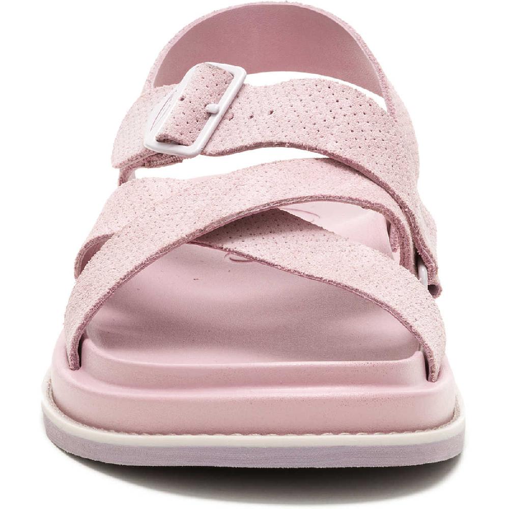 Chaco Women's Townes Suede Sandal Rose Quartz