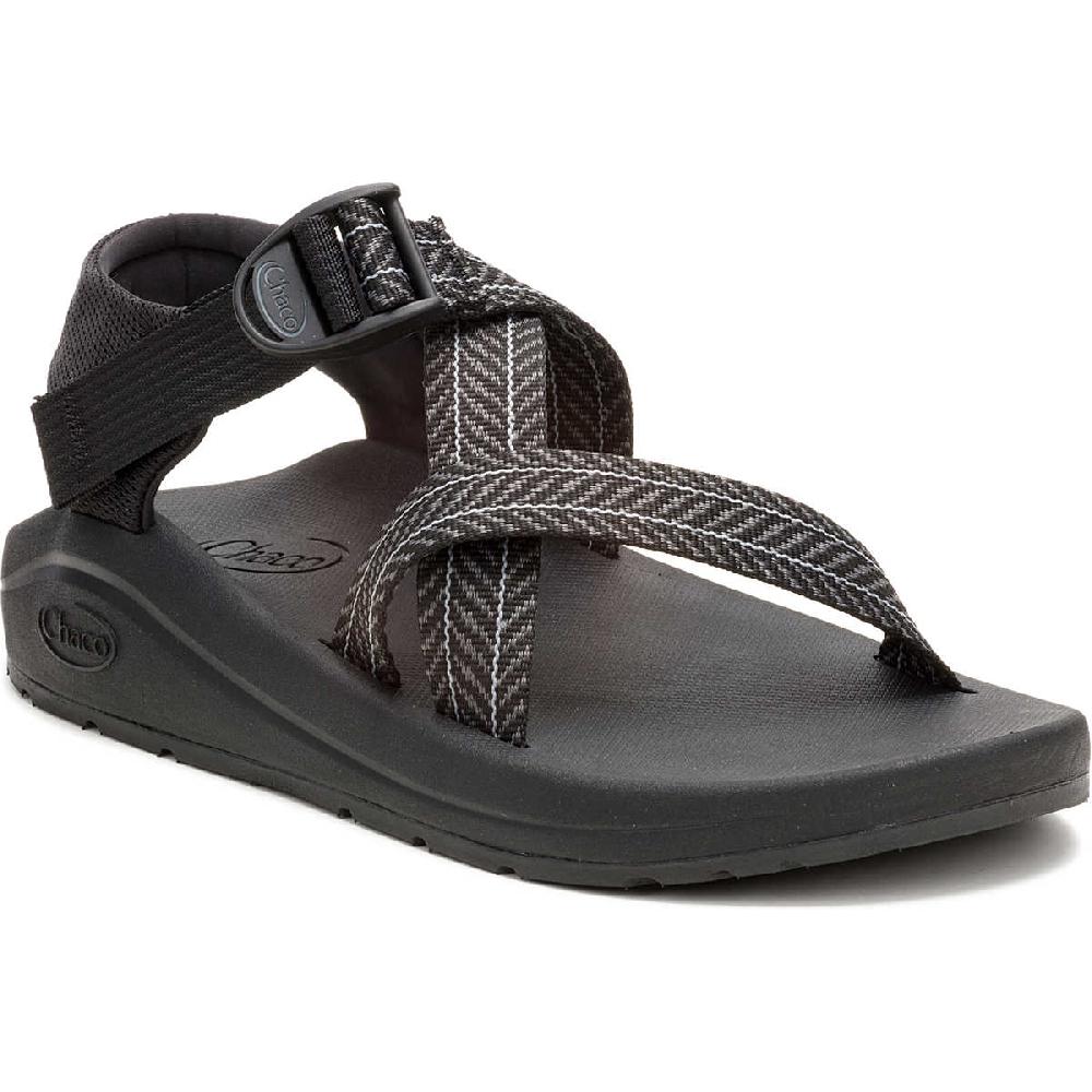 chaco Men's CushZ Extra Cushioned Sandal Frond Black