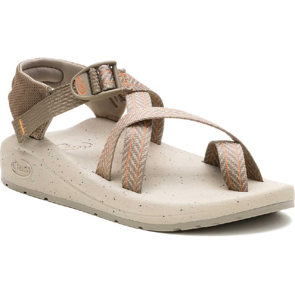 chaco Men's CushZ Toe-Loop Extra Cushioned Sandal Frond Truffle