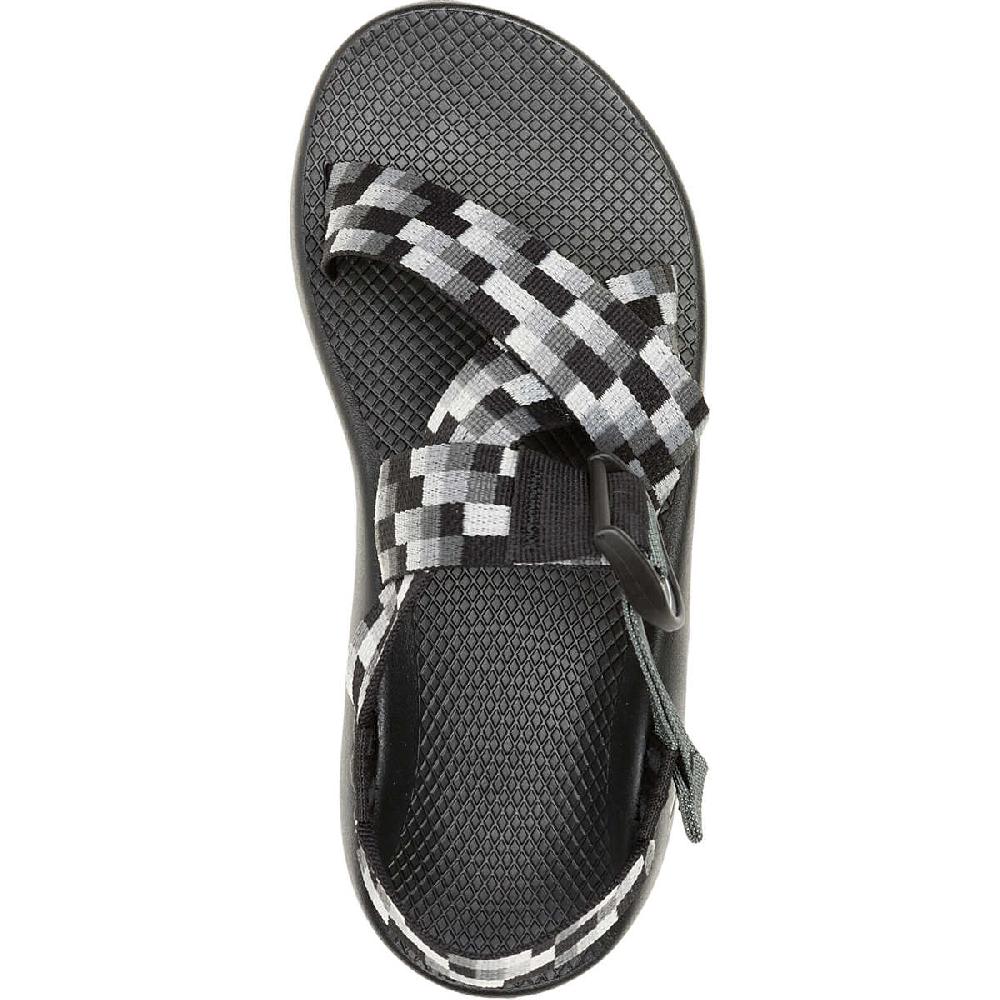 Chaco Men's Mega Z/1 Wide-Strap Classic Sandal Pixel B + W