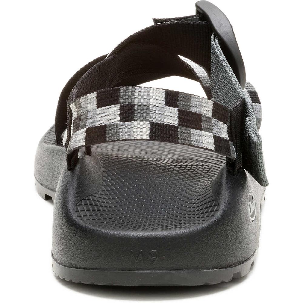 Chaco Men's Mega Z/1 Wide-Strap Classic Sandal Pixel B + W