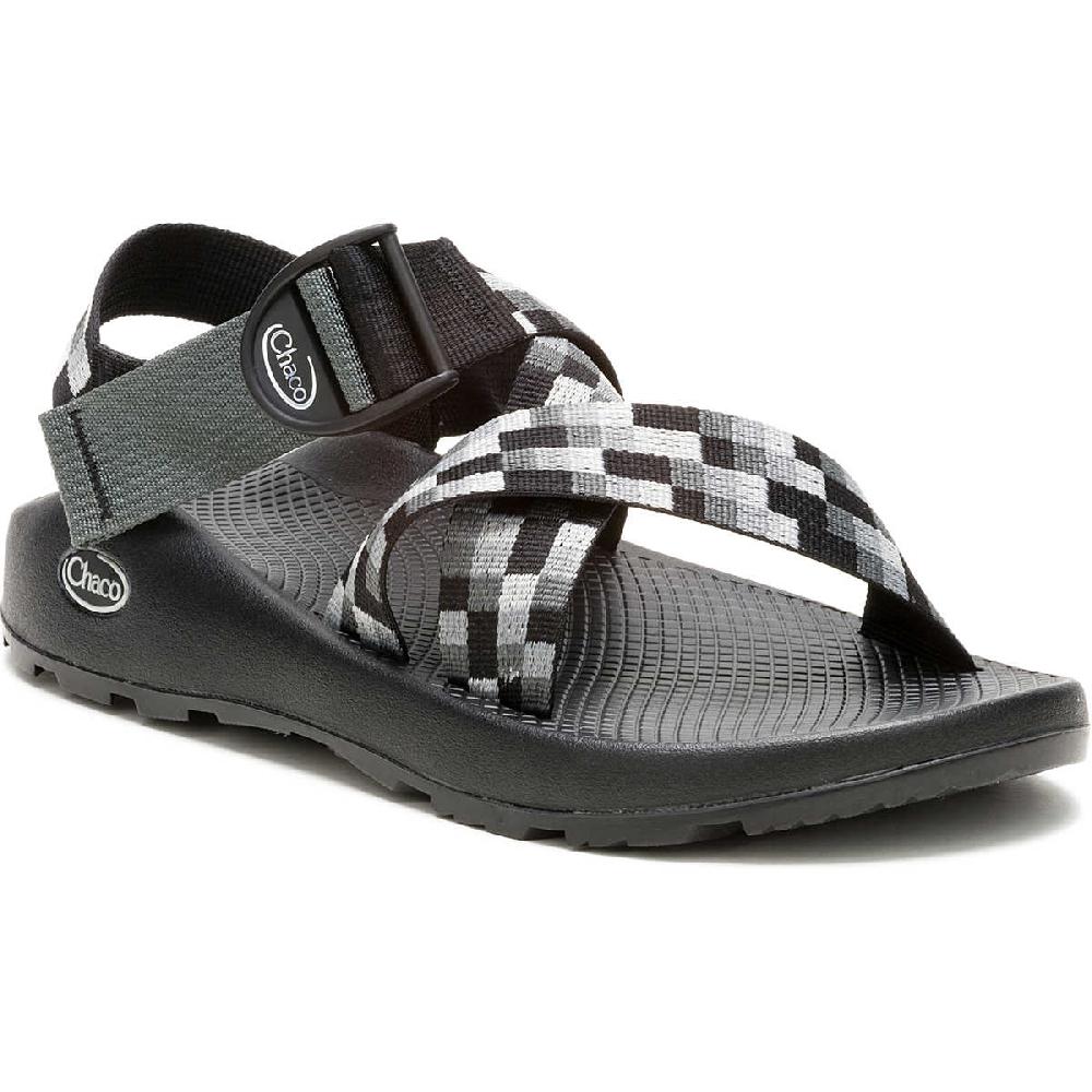 chaco Men's Mega Z/1 Wide-Strap Classic Sandal Pixel B + W