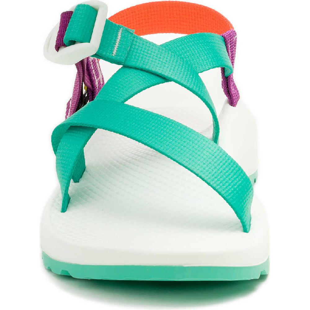 Chaco Women's Aura Z/1 Adjustable Strap Wide-Width Classic Sandal Tropical Teal