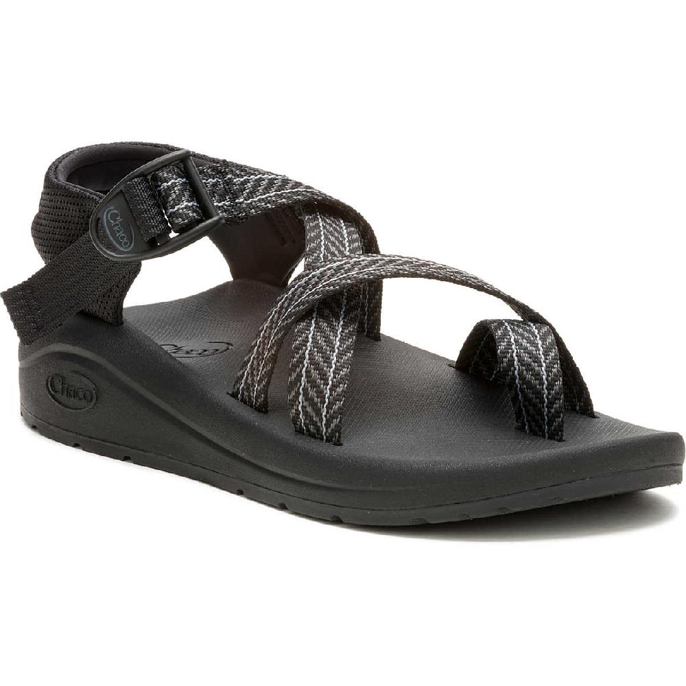 chaco Women's CushZ Toe-Loop Extra Cushioned Sandal Frond Black