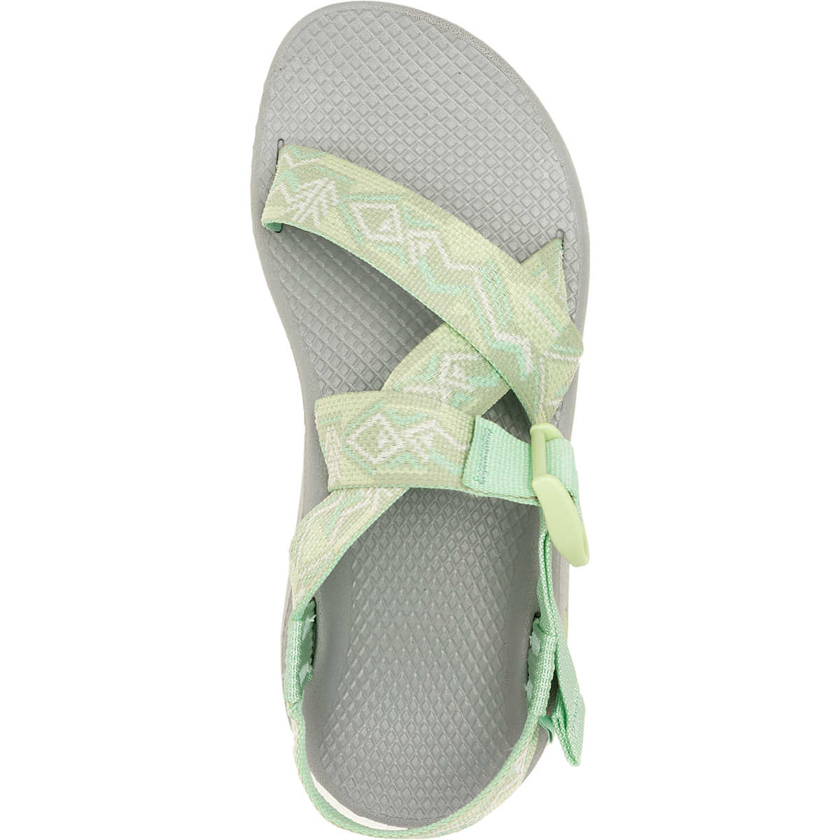 Chaco Women's Mega Z/Cloud Wide-Strap Cushioned Sandal Paddle Celadon