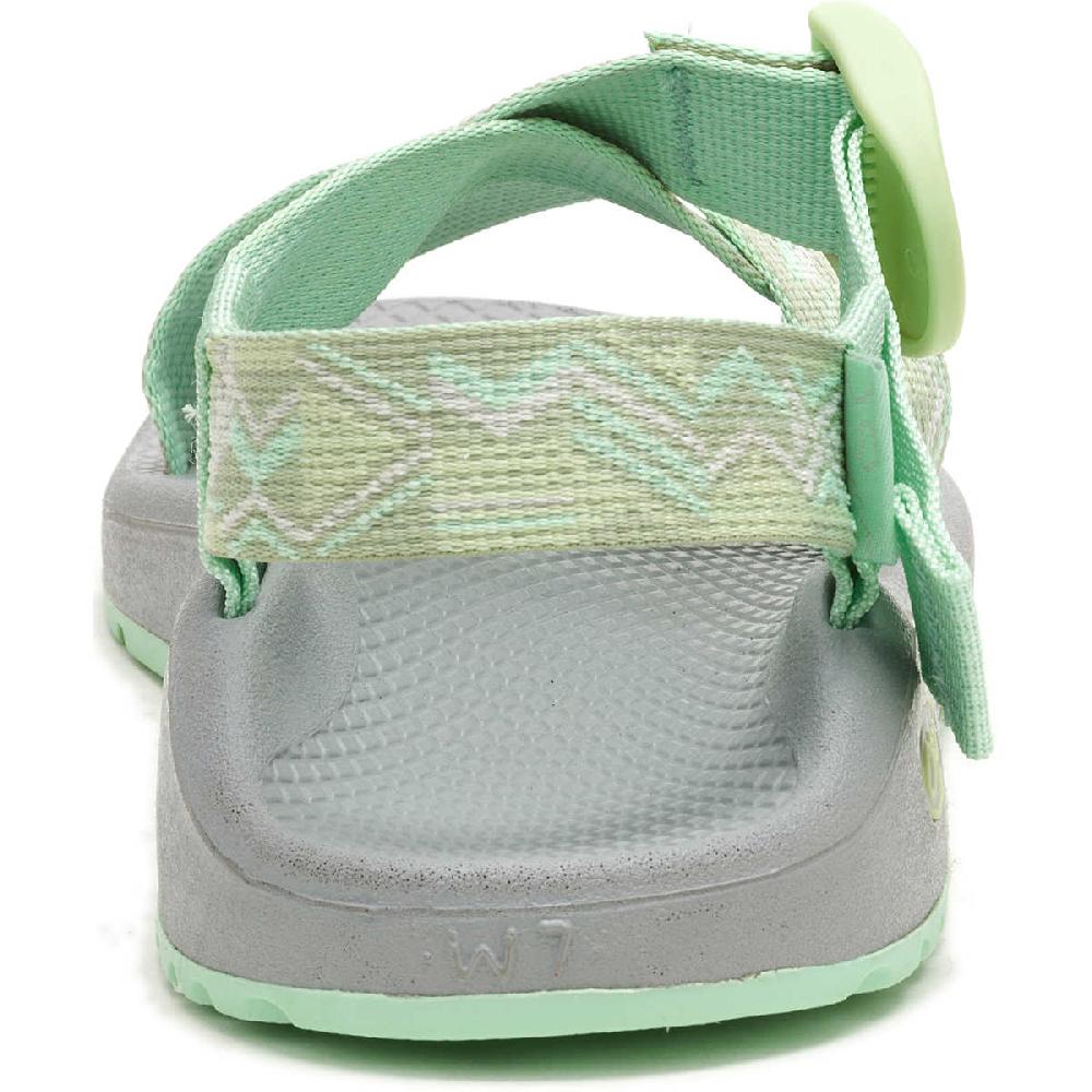 Chaco Women's Mega Z/Cloud Wide-Strap Cushioned Sandal Paddle Celadon