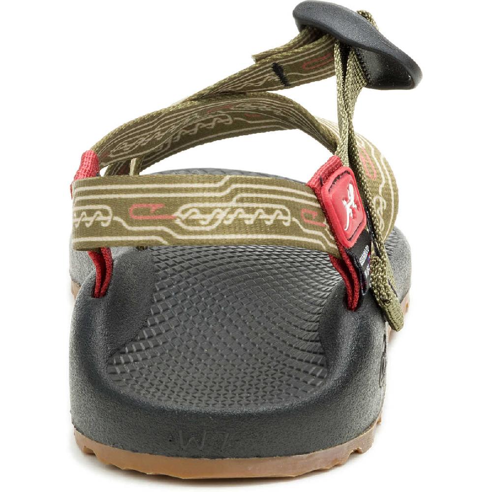 Chaco Women's Z/1 Adjustable Strap Classic Sandal Knotty Camo Green