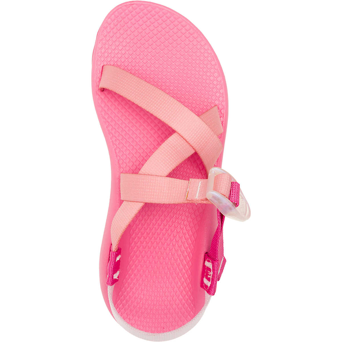 Chaco Women's Z/1 Pink Tones Adjustable Strap Classic Sandal Soft Coral