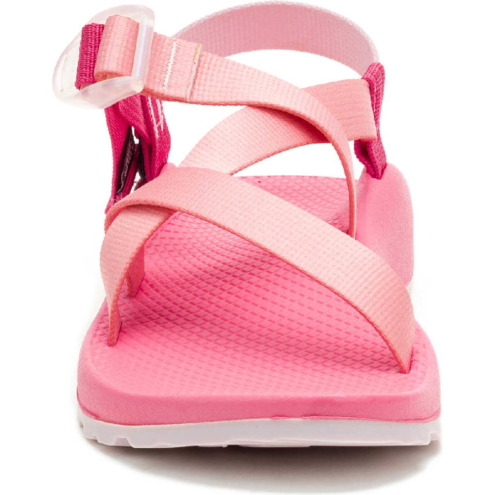 Chaco Women's Z/1 Pink Tones Adjustable Strap Classic Sandal Soft Coral