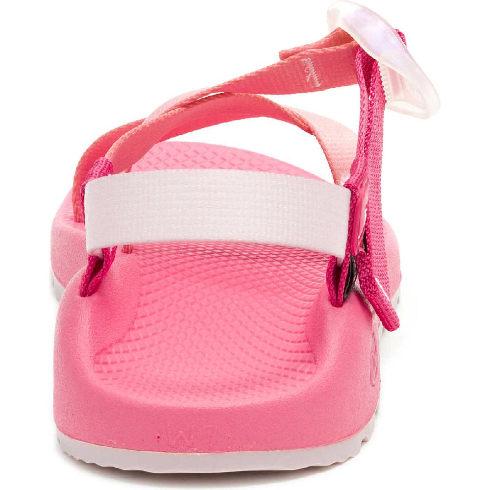 Chaco Women's Z/1 Pink Tones Adjustable Strap Classic Sandal Soft Coral