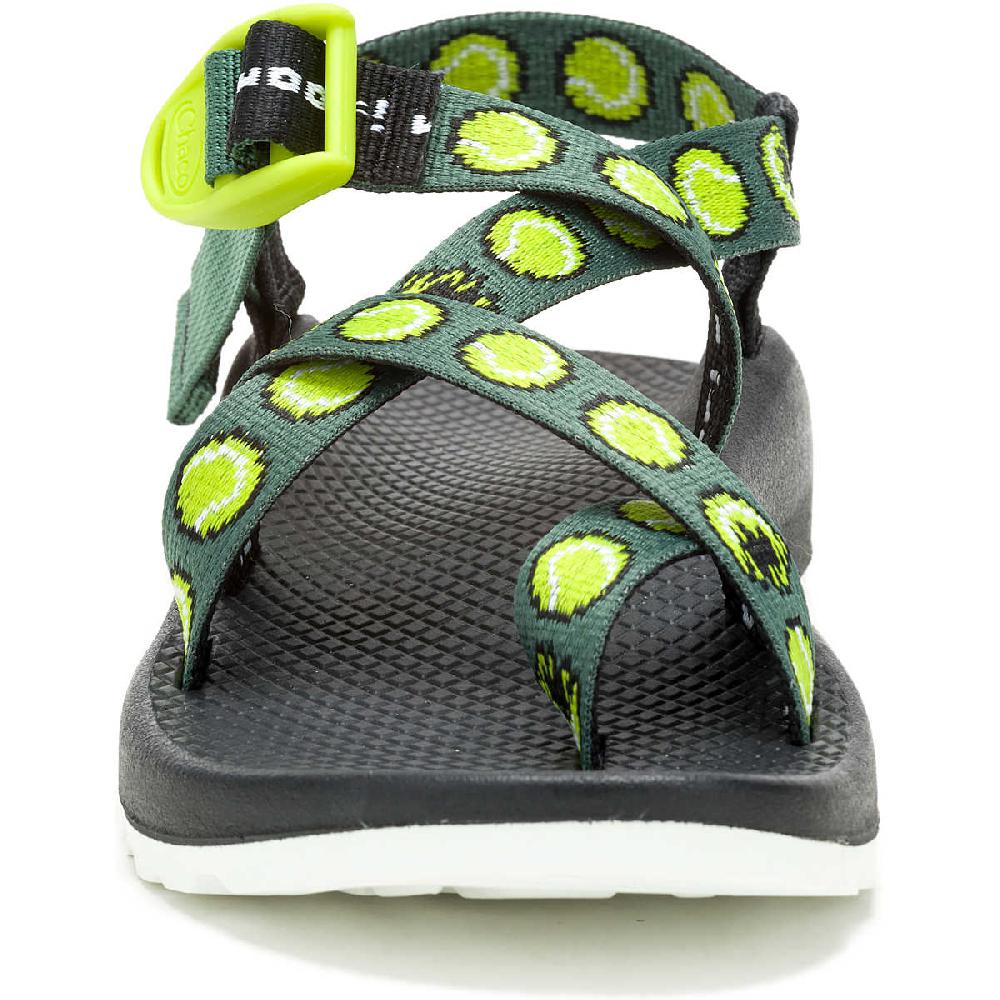 Chaco Women's Z/2 Woof Woof Adjustable Strap Classic Sandal Chewin' Dark Green