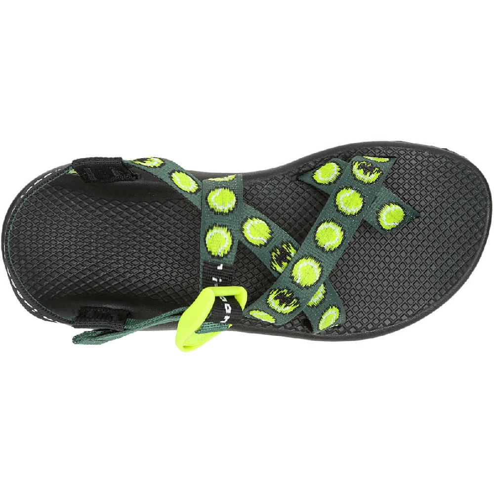 chaco Women's Z/2 Woof Woof Adjustable Strap Classic Sandal Chewin' Dark Green