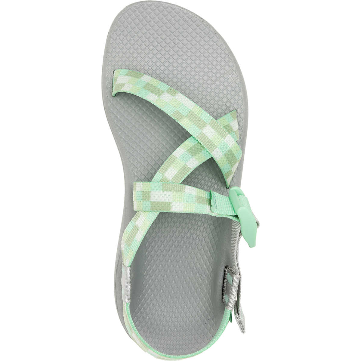 Chaco Women's Z/Cloud Adjustable Strap Cushioned Sandal Pixel Celadon