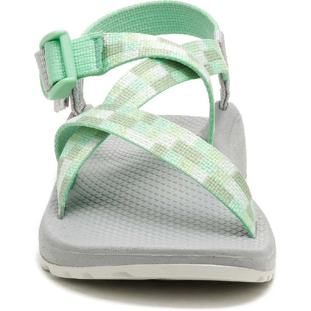 Chaco Women's Z/Cloud Adjustable Strap Cushioned Sandal Pixel Celadon