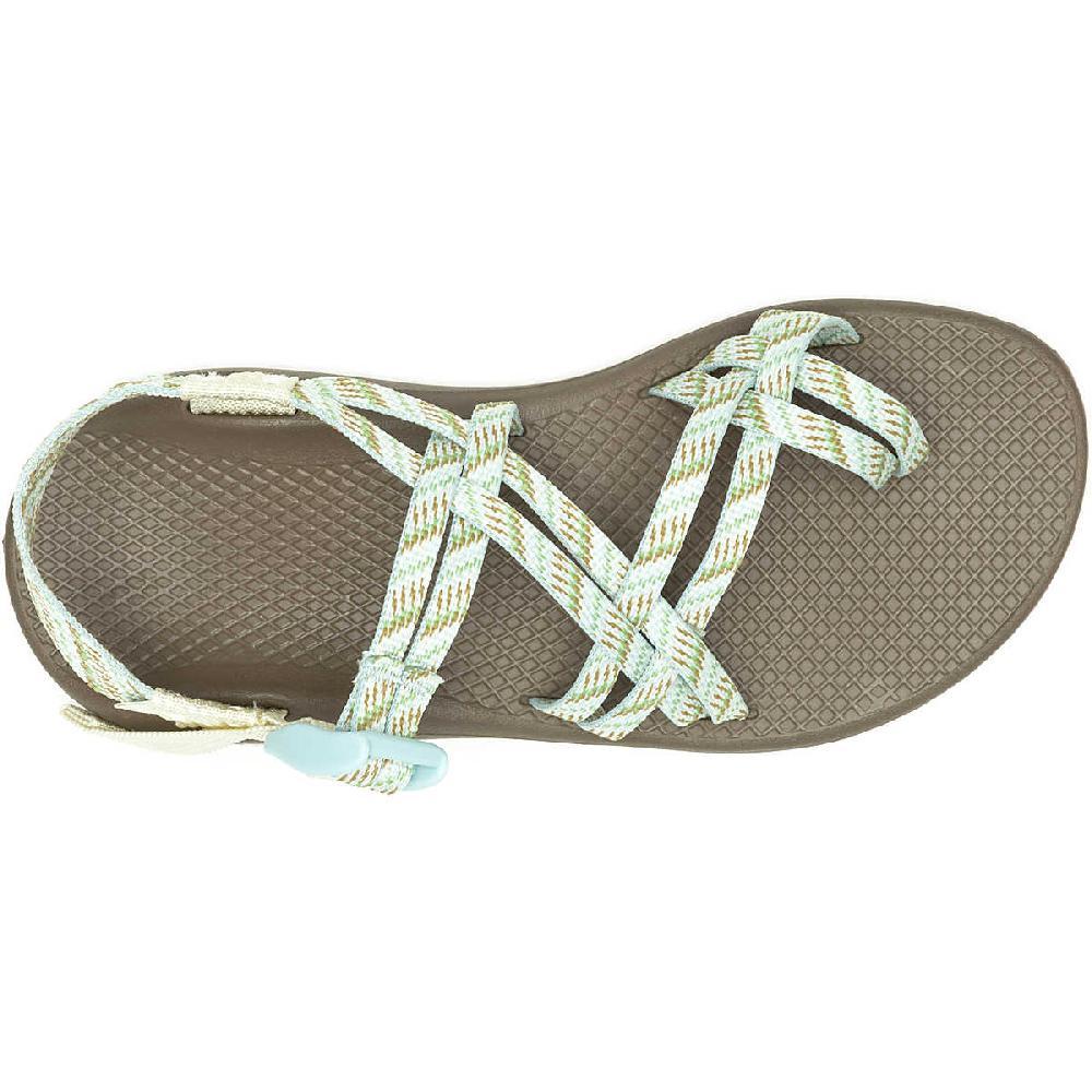 Chaco Women's ZX/2 Cloud Dual Adjustable Straps Cushioned Sandal Trim Papyrus
