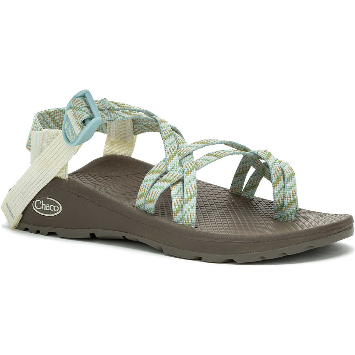 chaco Women's ZX/2 Cloud Dual Adjustable Straps Cushioned Sandal Trim Papyrus