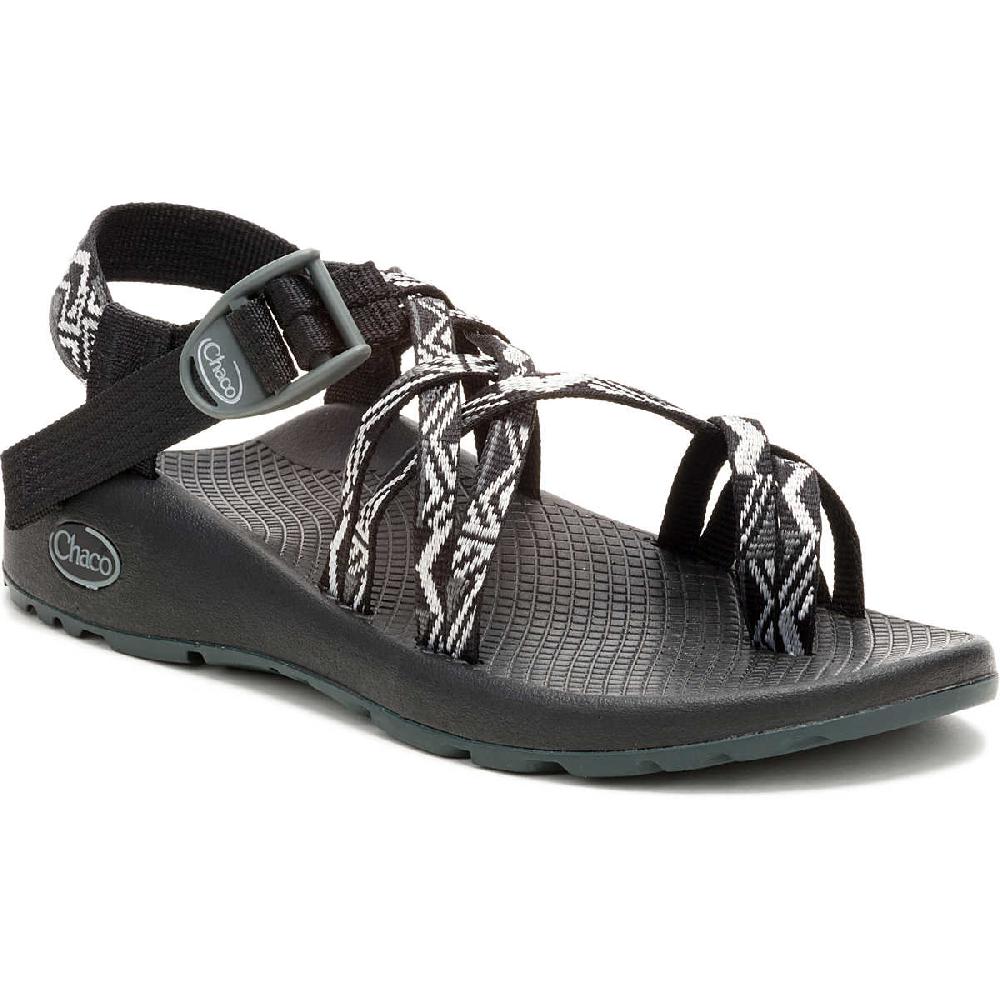 chaco Women's ZX/2 Dual Adjustable Straps Classic Sandal Paddle B + W