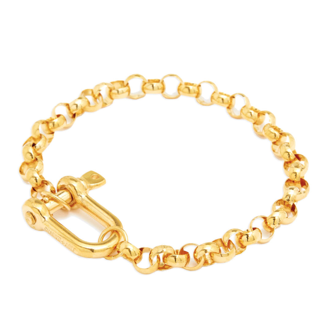 Chained & Able Belcher Lock Bracelet BRACELETS