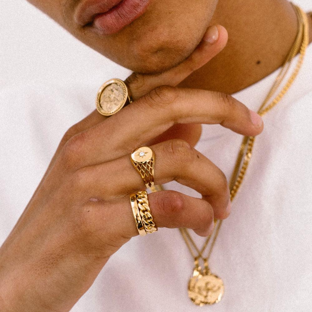 Chained & Able Cuban Ring RINGS