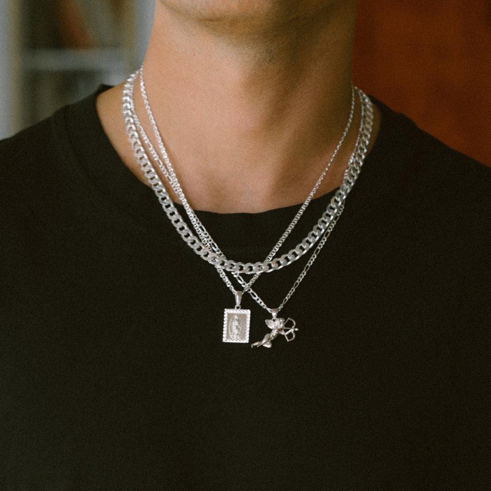 Chained & Able Guadalupe Mini Tag NECKLACES