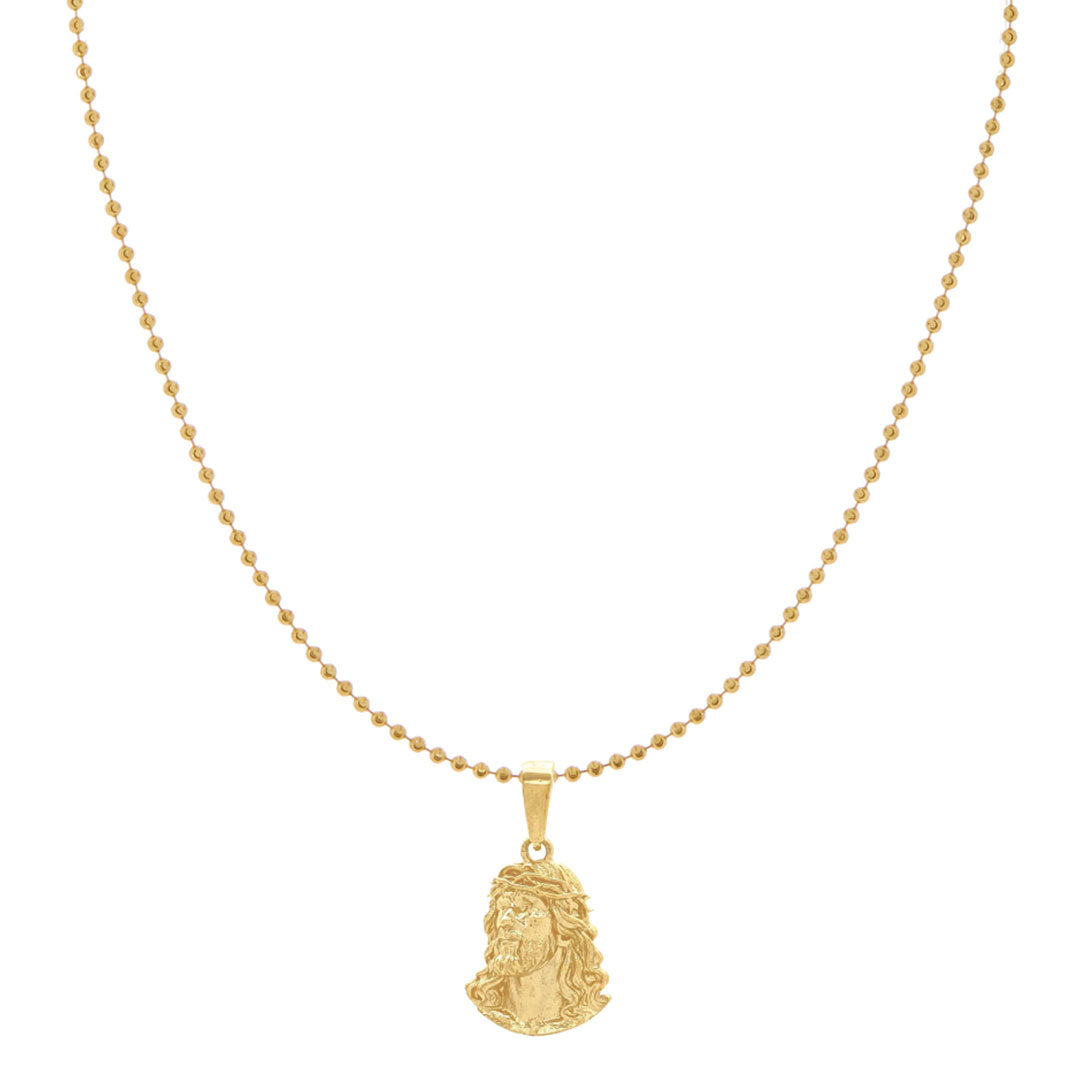 Chained & Able Jesus Piece Ball Chain NECKLACES