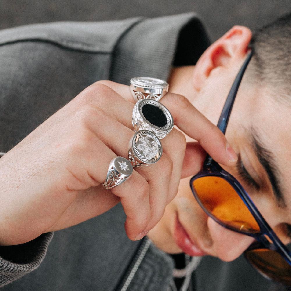 Chained & Able Mini Classic Sovereign Ring RINGS