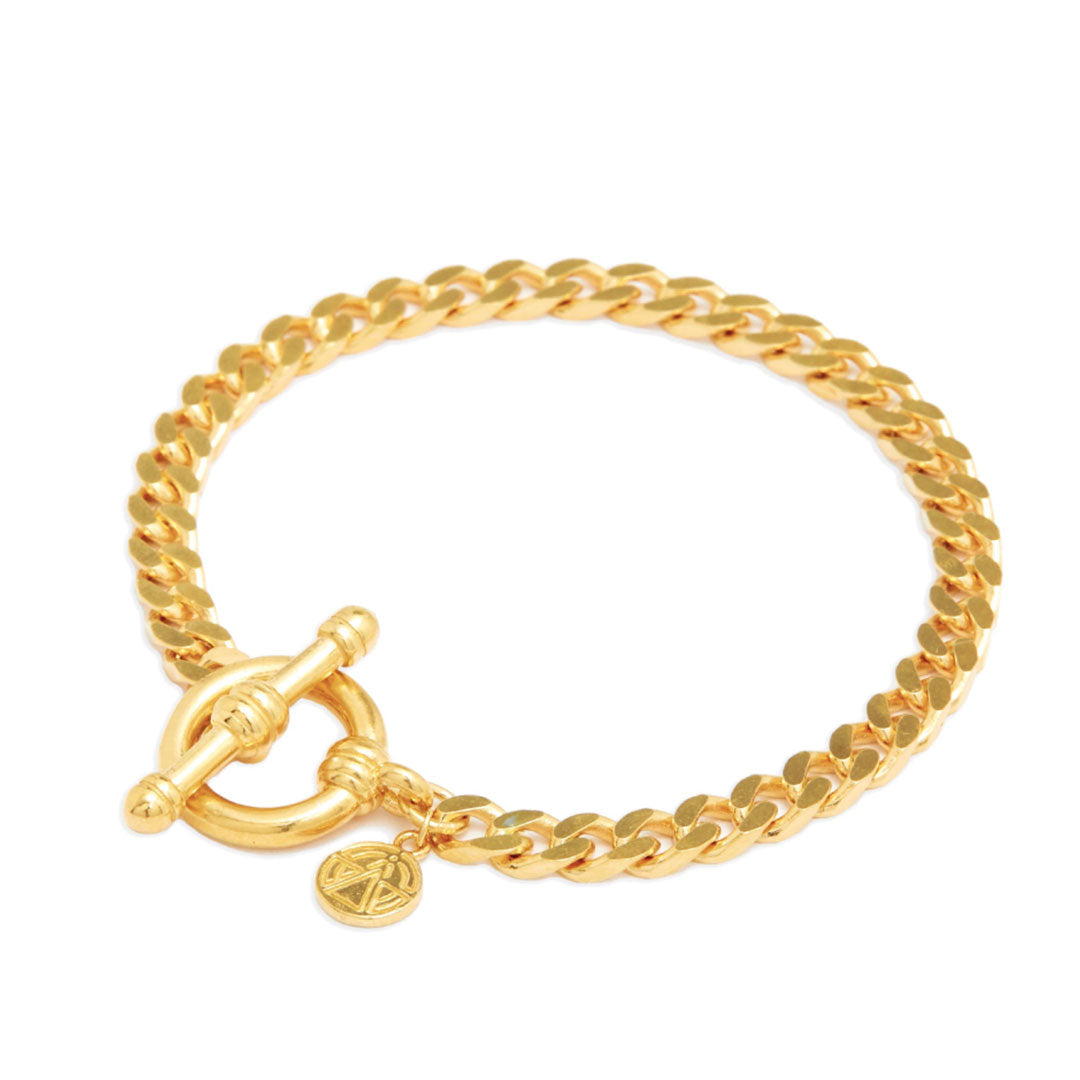 Chained & Able Mini Cuban T-Bar Bracelet BRACELETS