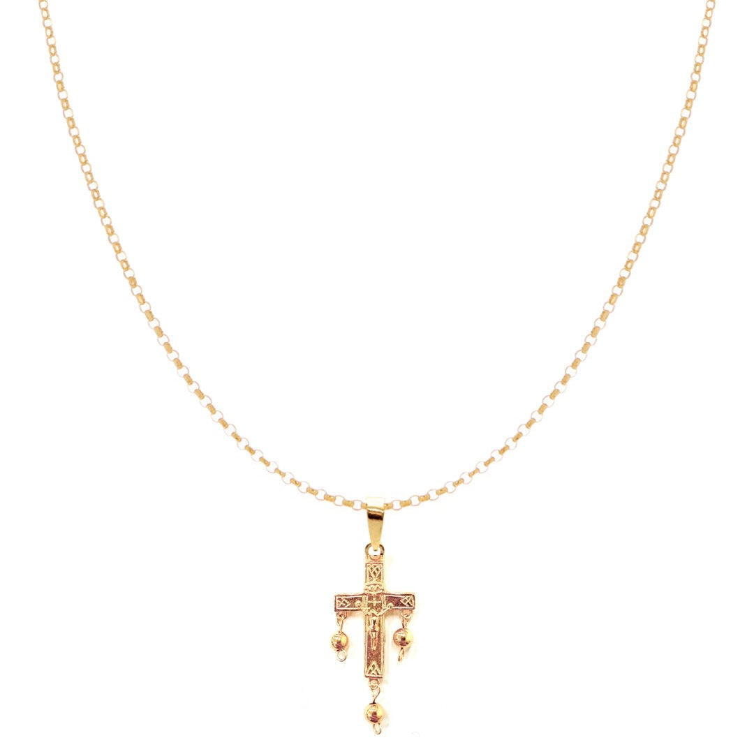Chained & Able Rosary Crucifix Chain NECKLACES