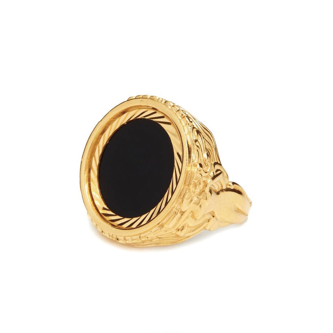Chained & Able Siren Onyx Sovereign Ring RINGS