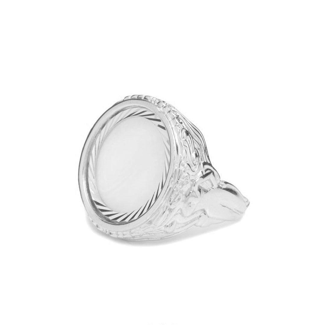 chained & able Siren Pearl Sovereign Ring RINGS