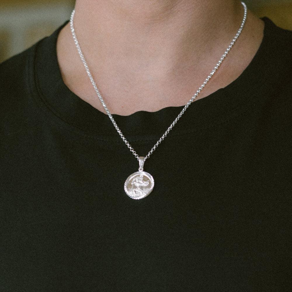 Chained & Able St Christopher Pendant NECKLACES