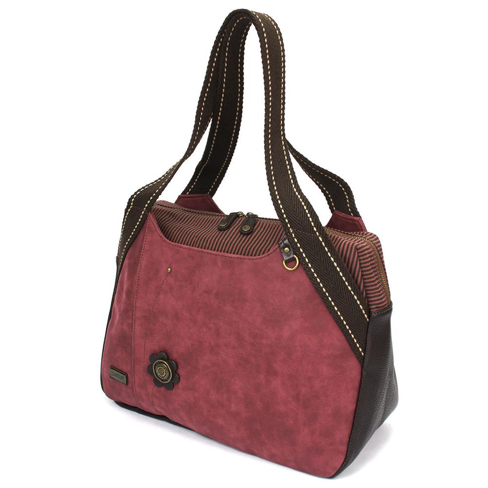 chala Bowling Bag - Burgundy