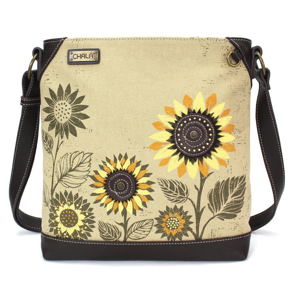 chala Canvas Crossbody - Sunflower