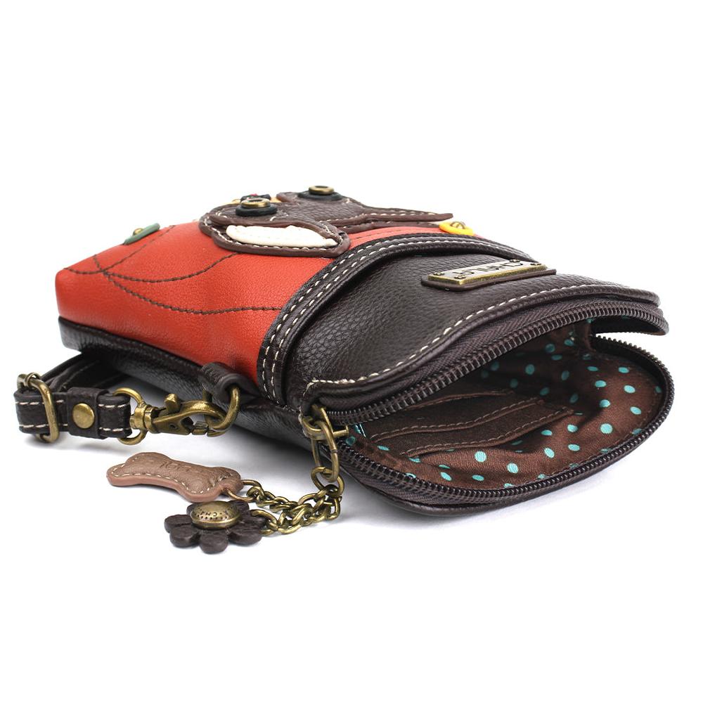 Chala Cellphone Xbody - DarkBrown Chihuahua