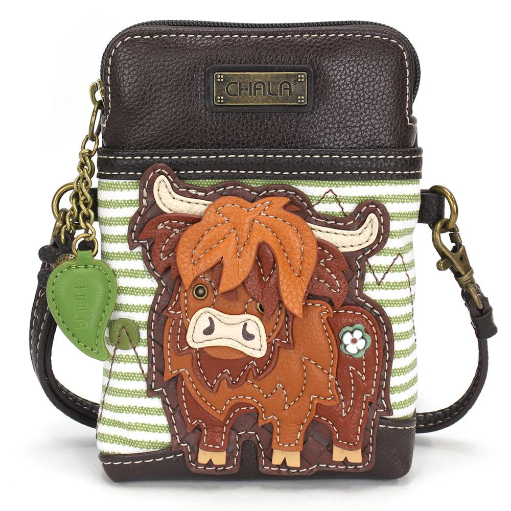 chala CellPhone Xbody - Highland Cow