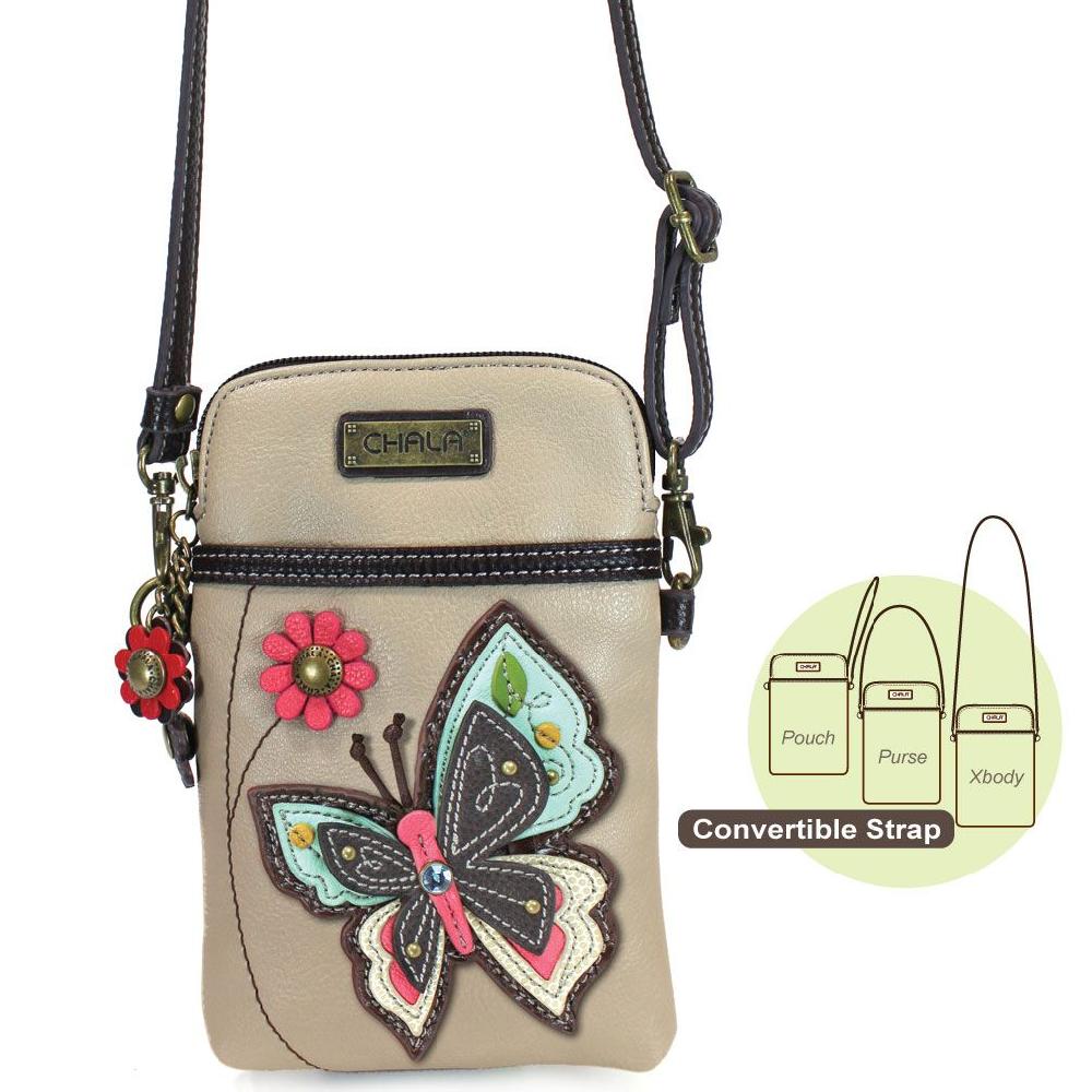 chala Cellphone Xbody - New Butterfly (Ivory)