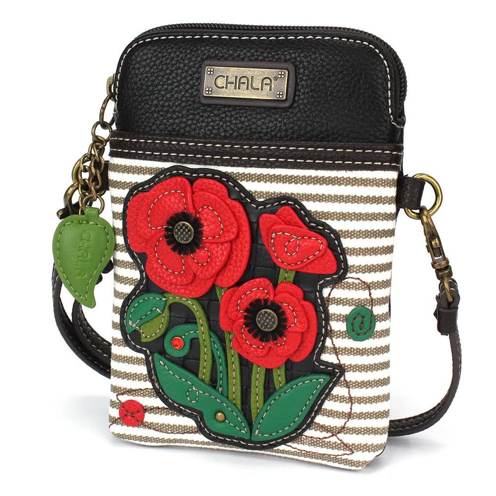 Chala Cellphone Xbody - Red Poppy