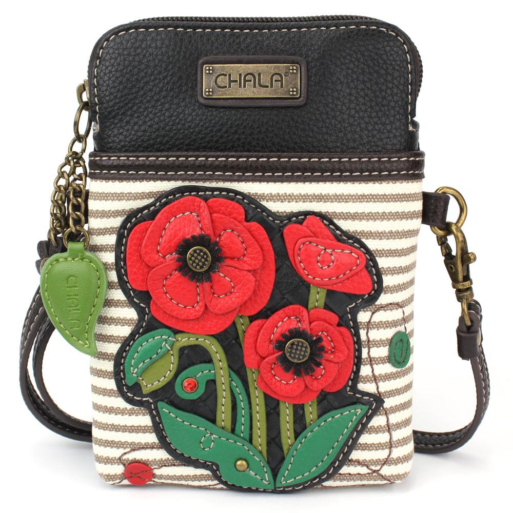chala Cellphone Xbody - Red Poppy