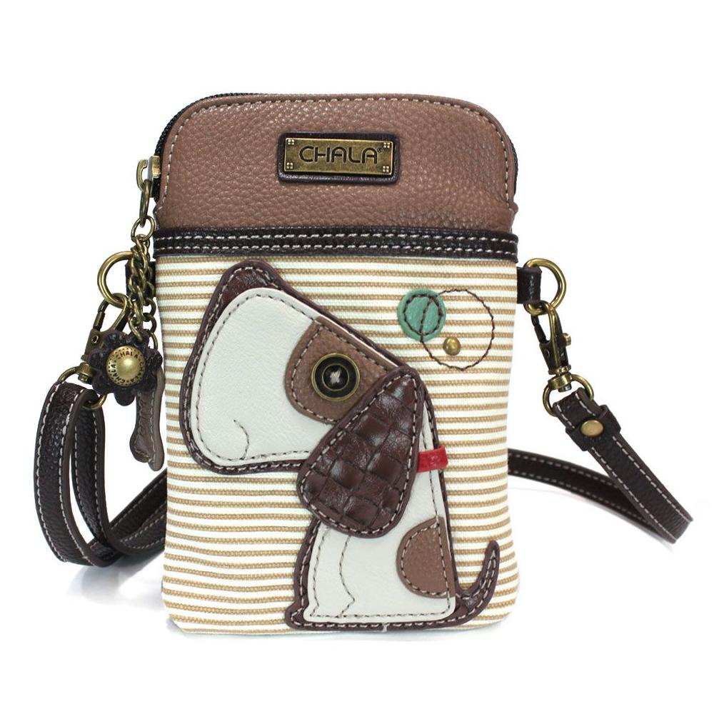 chala Cellphone Xbody - Toffy Dog (Brown Stripe)