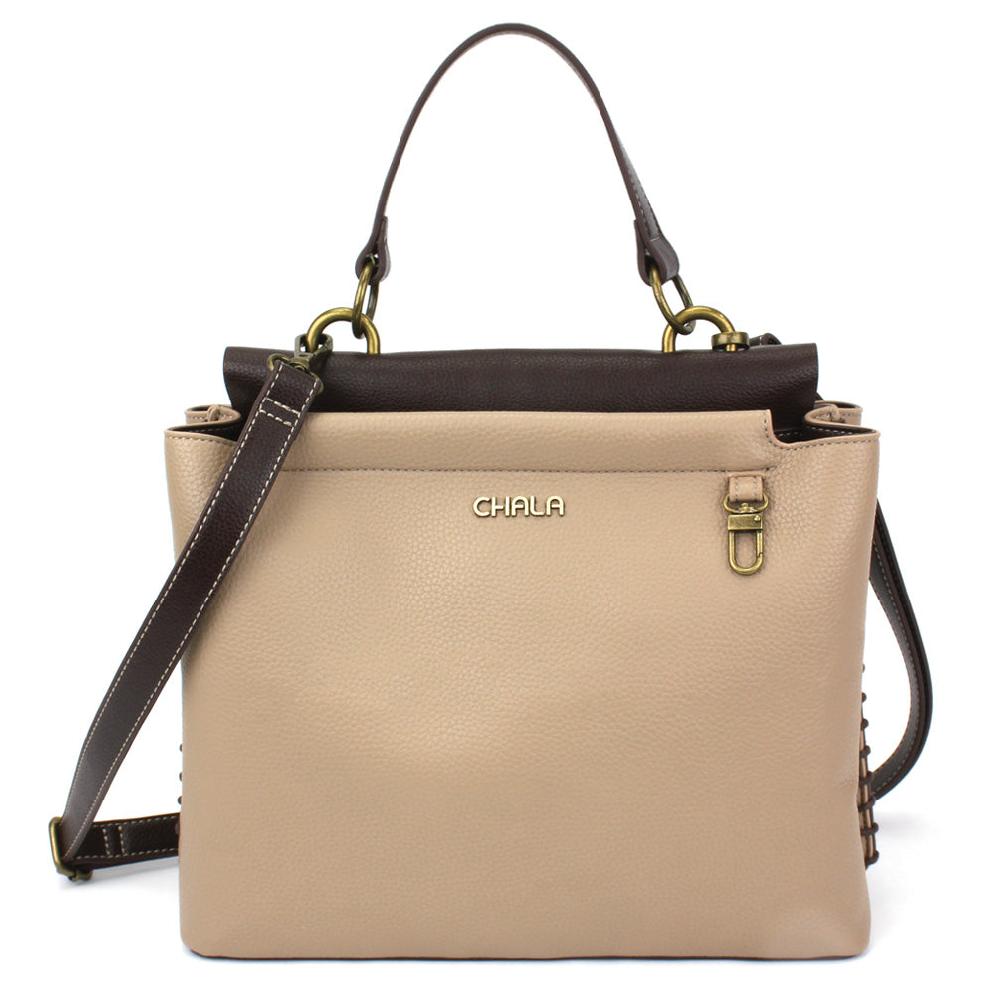chala Charming Satchel - Taupe