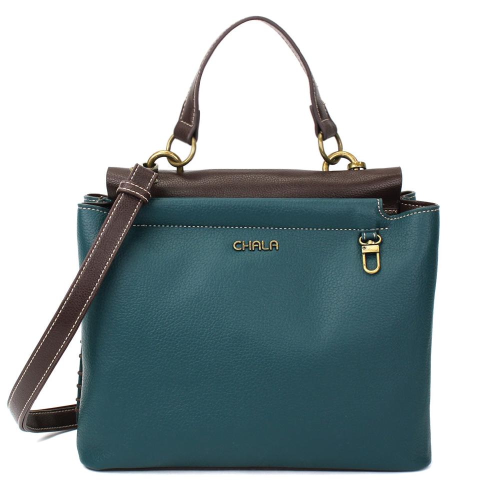 chala Charming Satchel - Turquoise