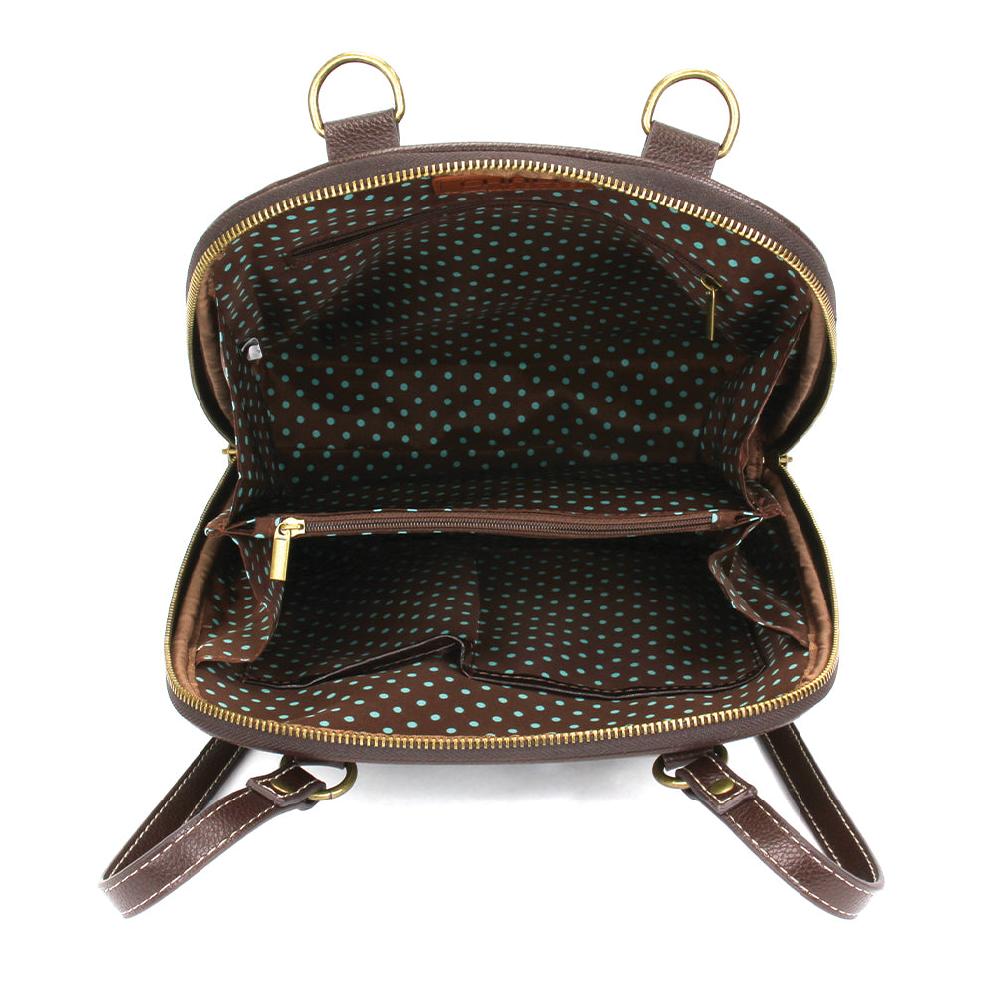 Chala Convertible Backpack Purse - Bicycle